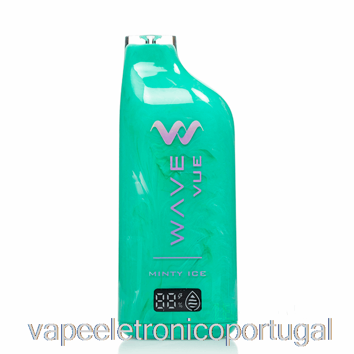 Vape Eletrônico Wave Vue 10000 Gelo Mentolado Descartável